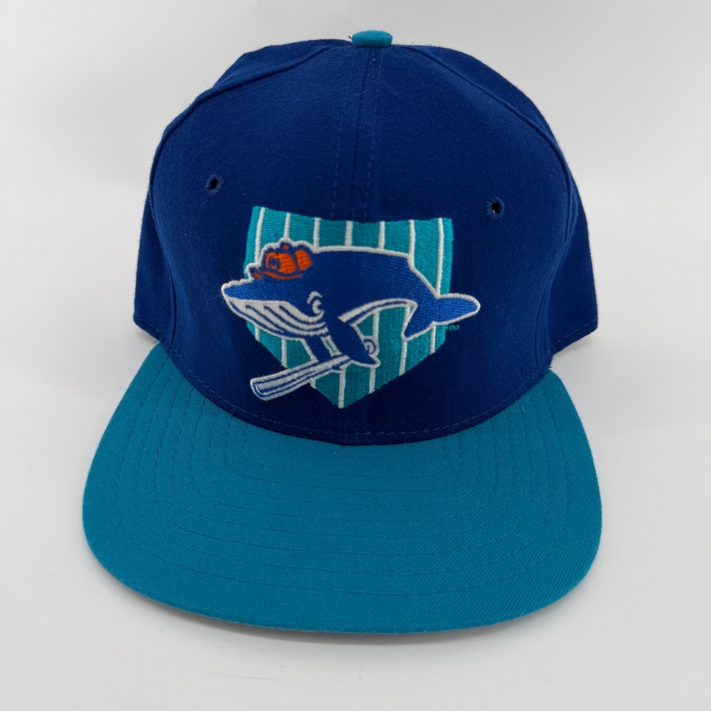 Vintage New Era Lahaina Whalers Hawaii Winter Baseball Snapback Hat Deadstock m